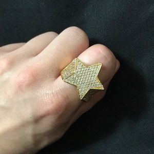 Gold Star Ring
